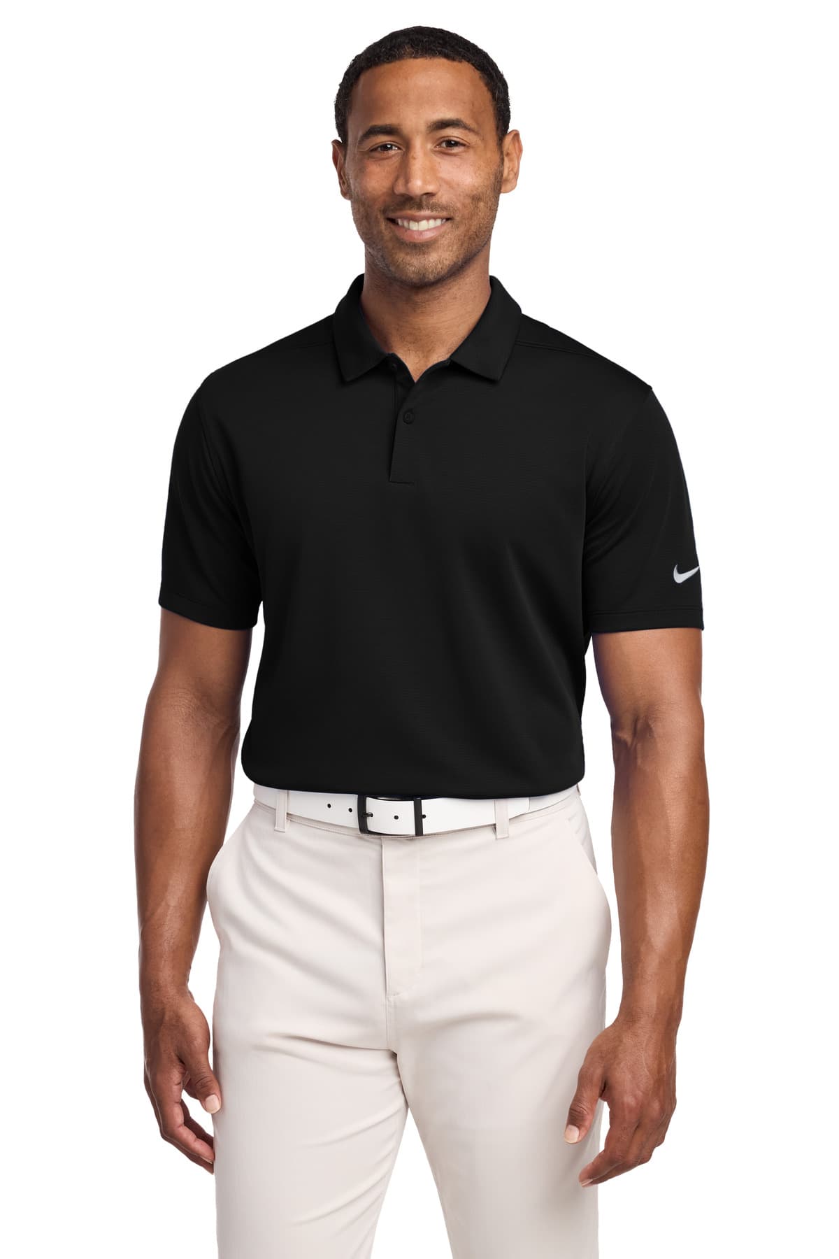 Nike Dry Essential Solid Polo NKBV6042 Black front
