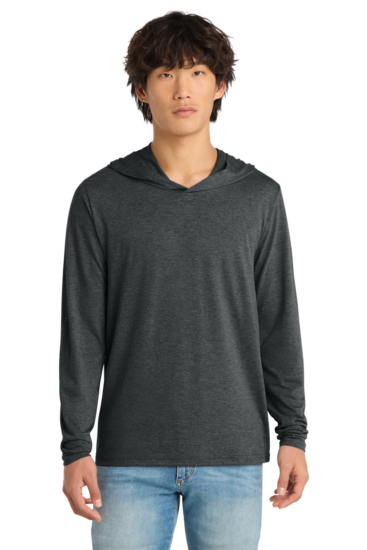 District Perfect Tri Long Sleeve Hoodie. DM139