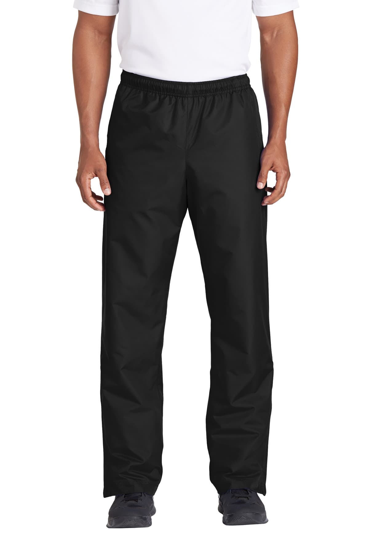 DISCONTINUED Sport-Tek Shield Ripstop Pant. PST83 Black front