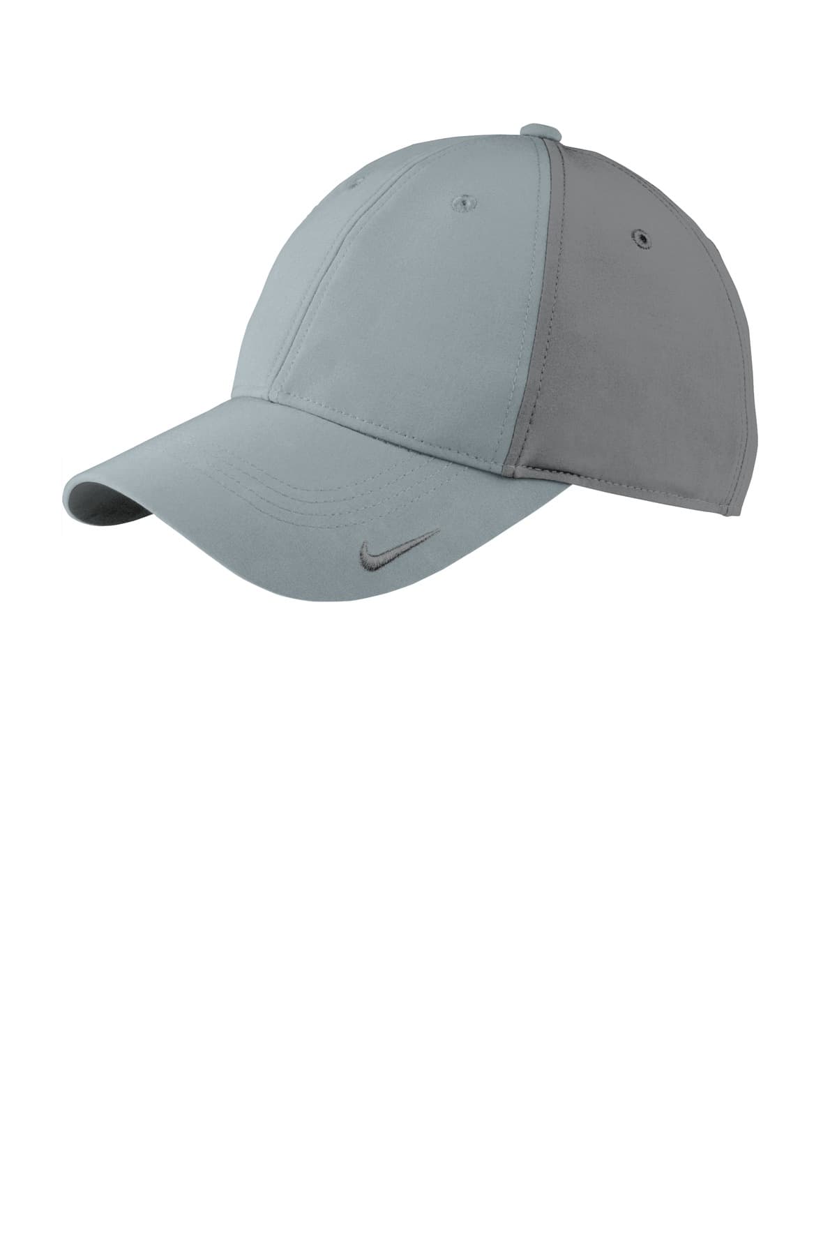 DISCONTINUED Nike Swoosh Legacy 91 Cap. 779797 Cool Grey/ Dark Grey front