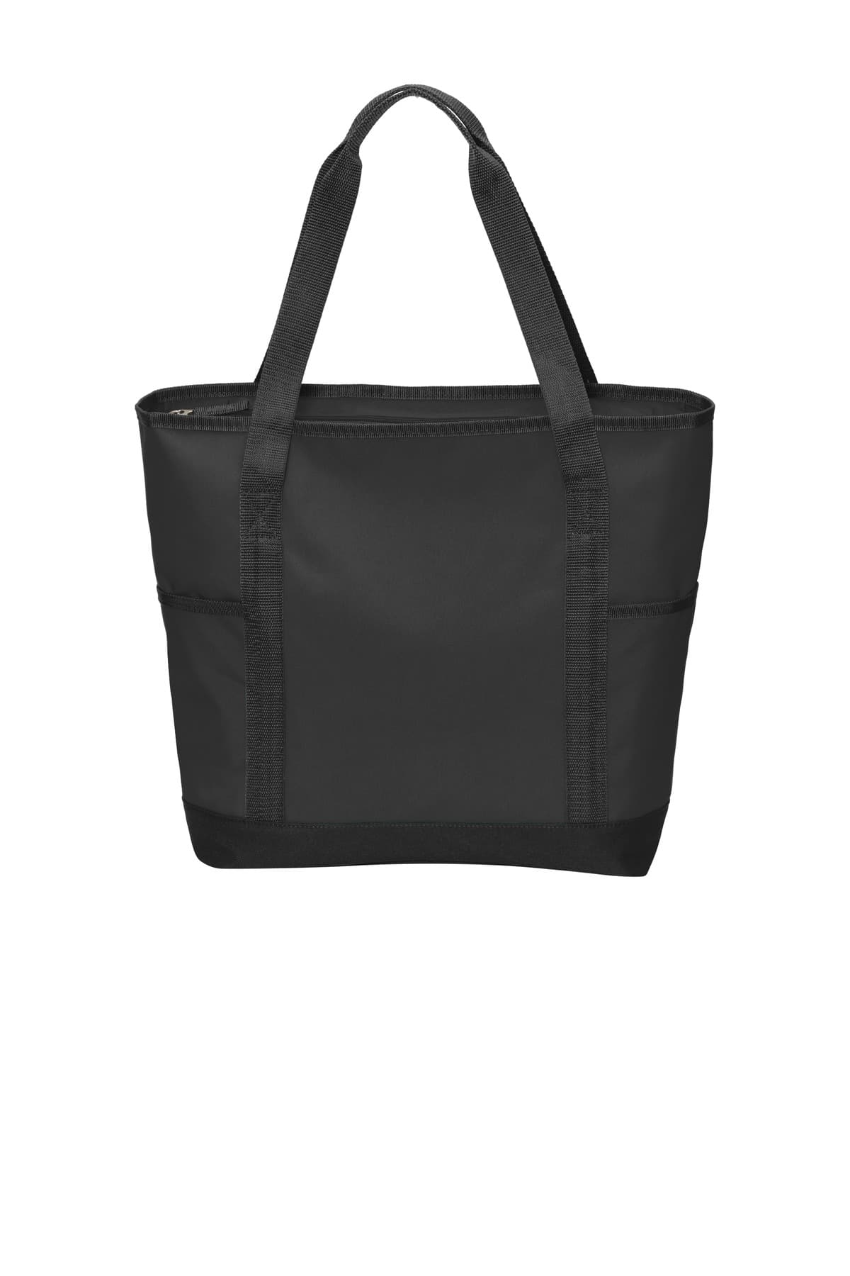 Port Authority On-The-Go Tote. BG411 Black/ Black front