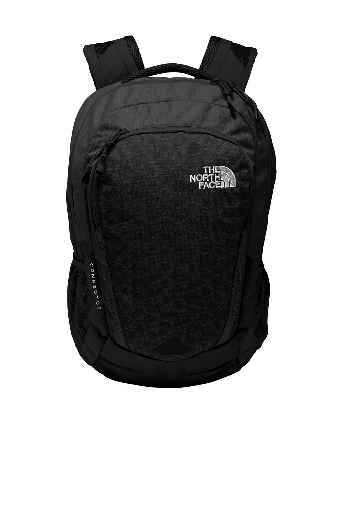 The North Face Connector Backpack. NF0A3KX8 TNF Black/ TNF White front