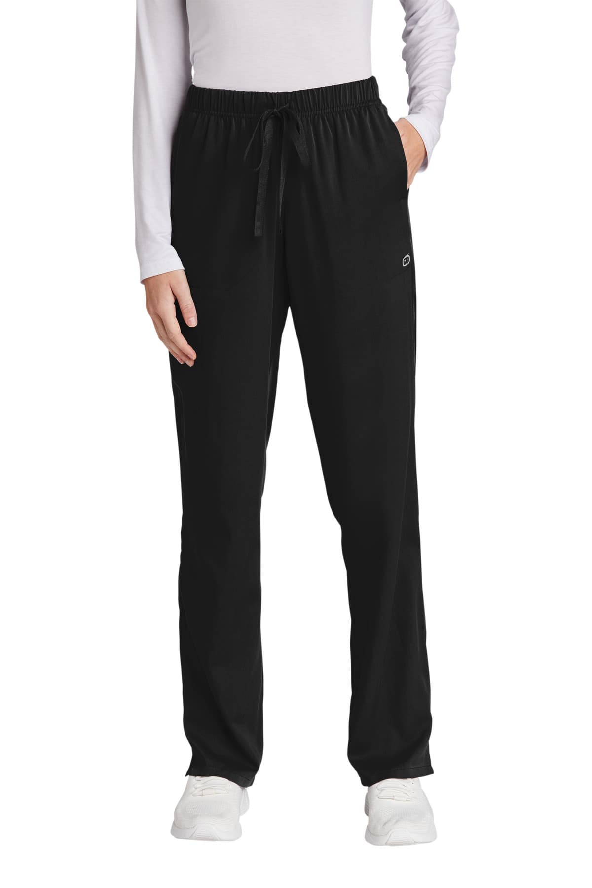 Wink Women's Premiere Flex Cargo Pant WW4158 Black front