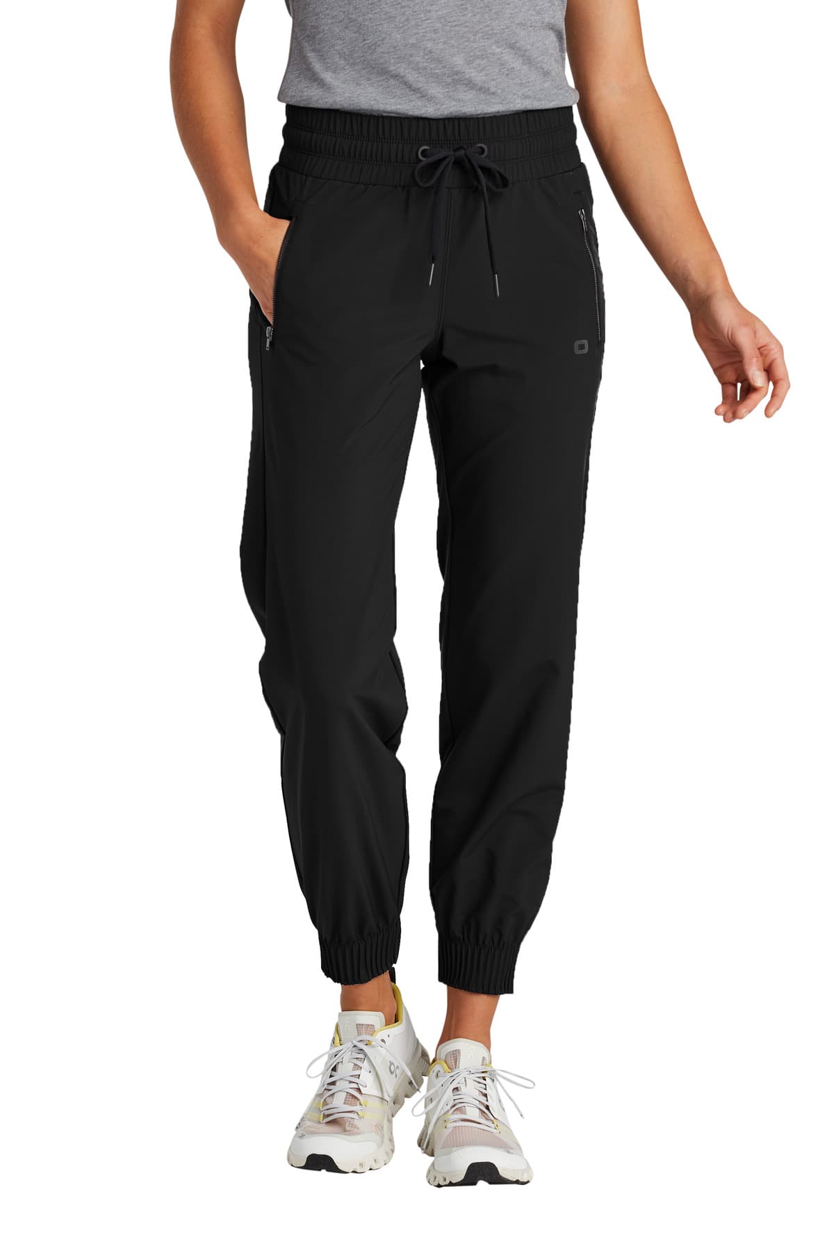 OGIO Women's Connection Jogger LOG707 Blacktop front