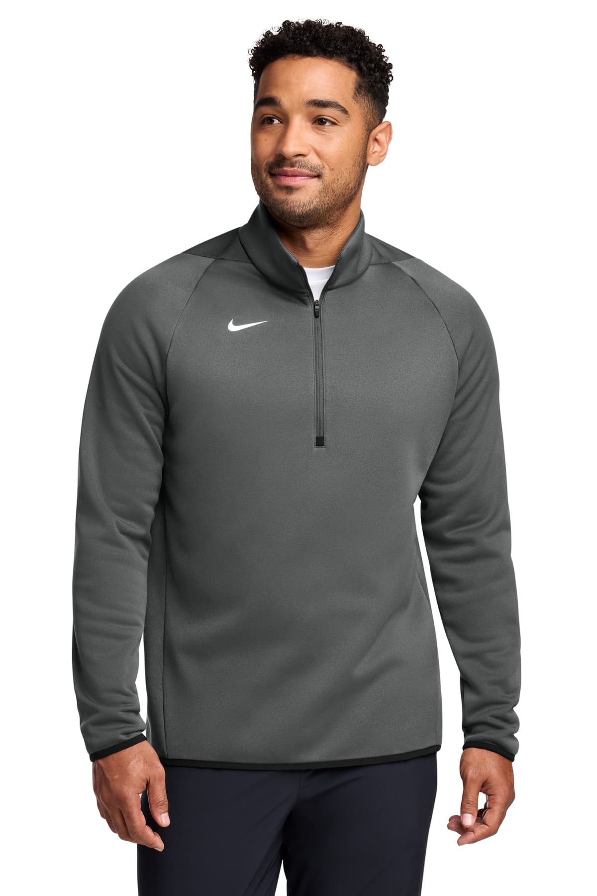 Nike Therma-FIT 1/4-Zip Fleece CN9492 Team Anthracite front