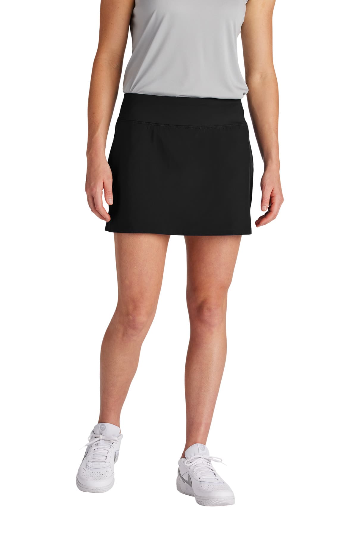 Sport-Tek Women's Repeat Skort LST486 Black front