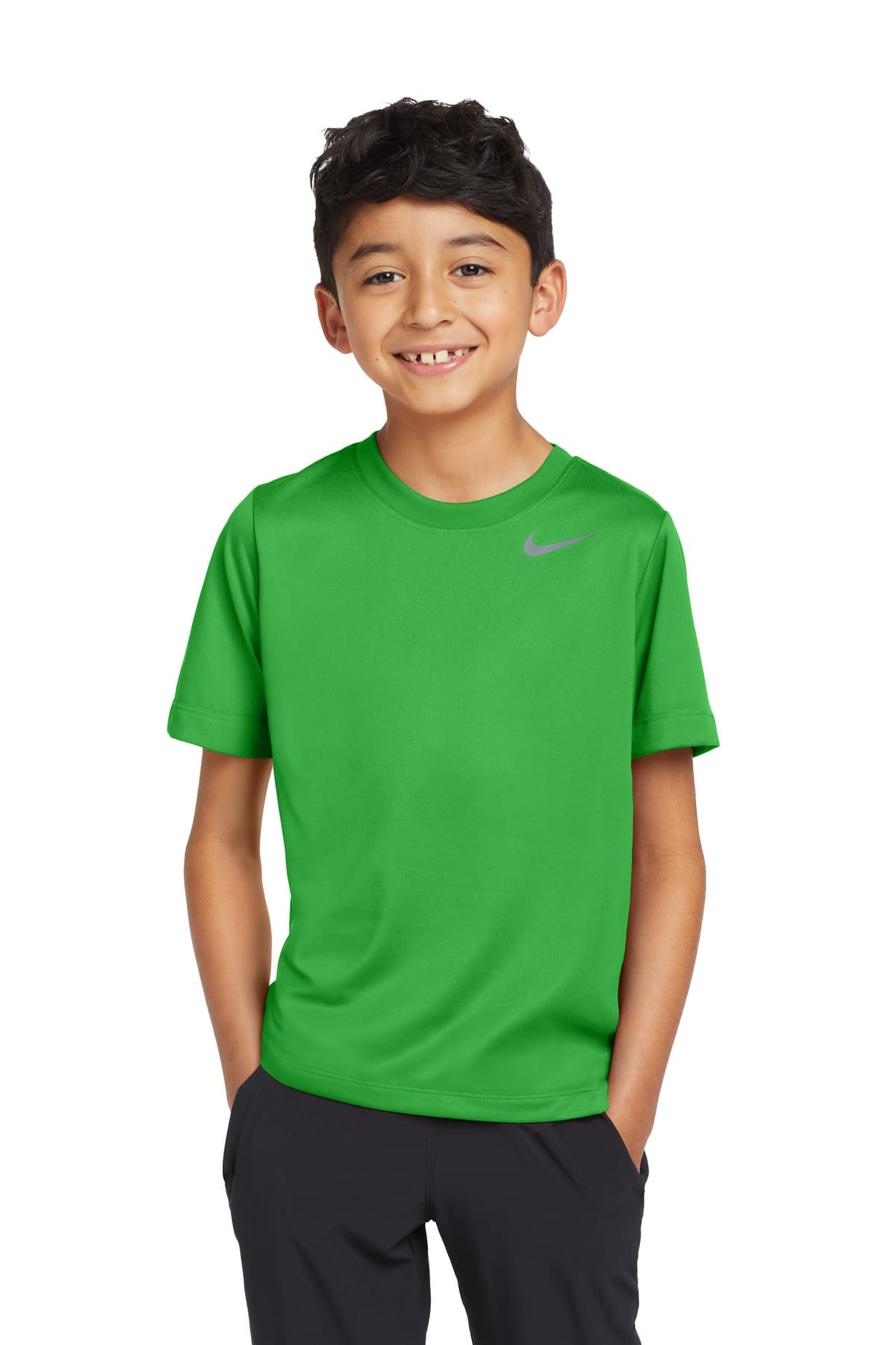 Nike Youth Team rLegend Tee DV7317 Apple Green front