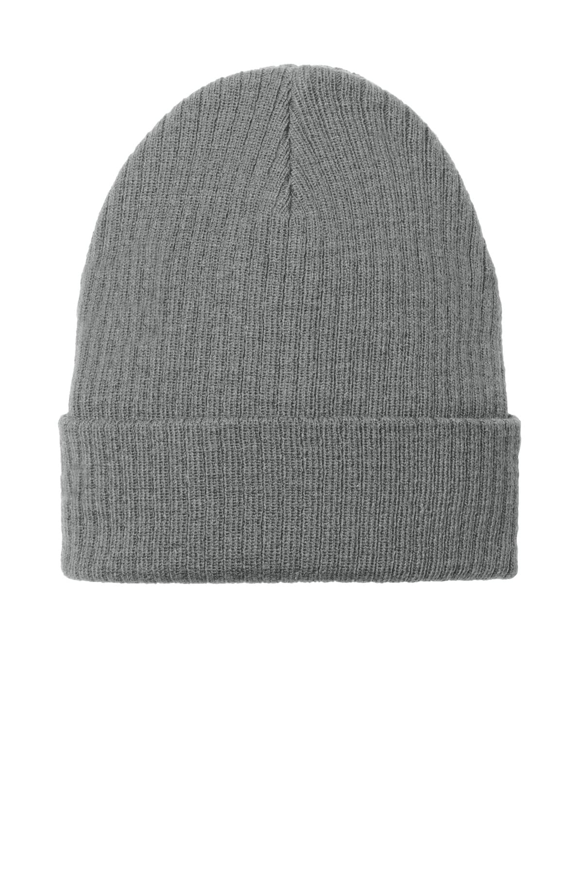 Port Authority C-FREE Recycled Beanie C880 Smoke Grey front