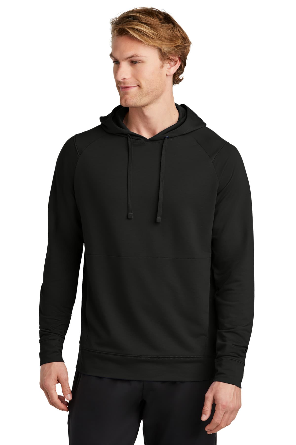 Sport-Tek Sport-Wick Flex Fleece Pullover Hoodie ST562 Black front