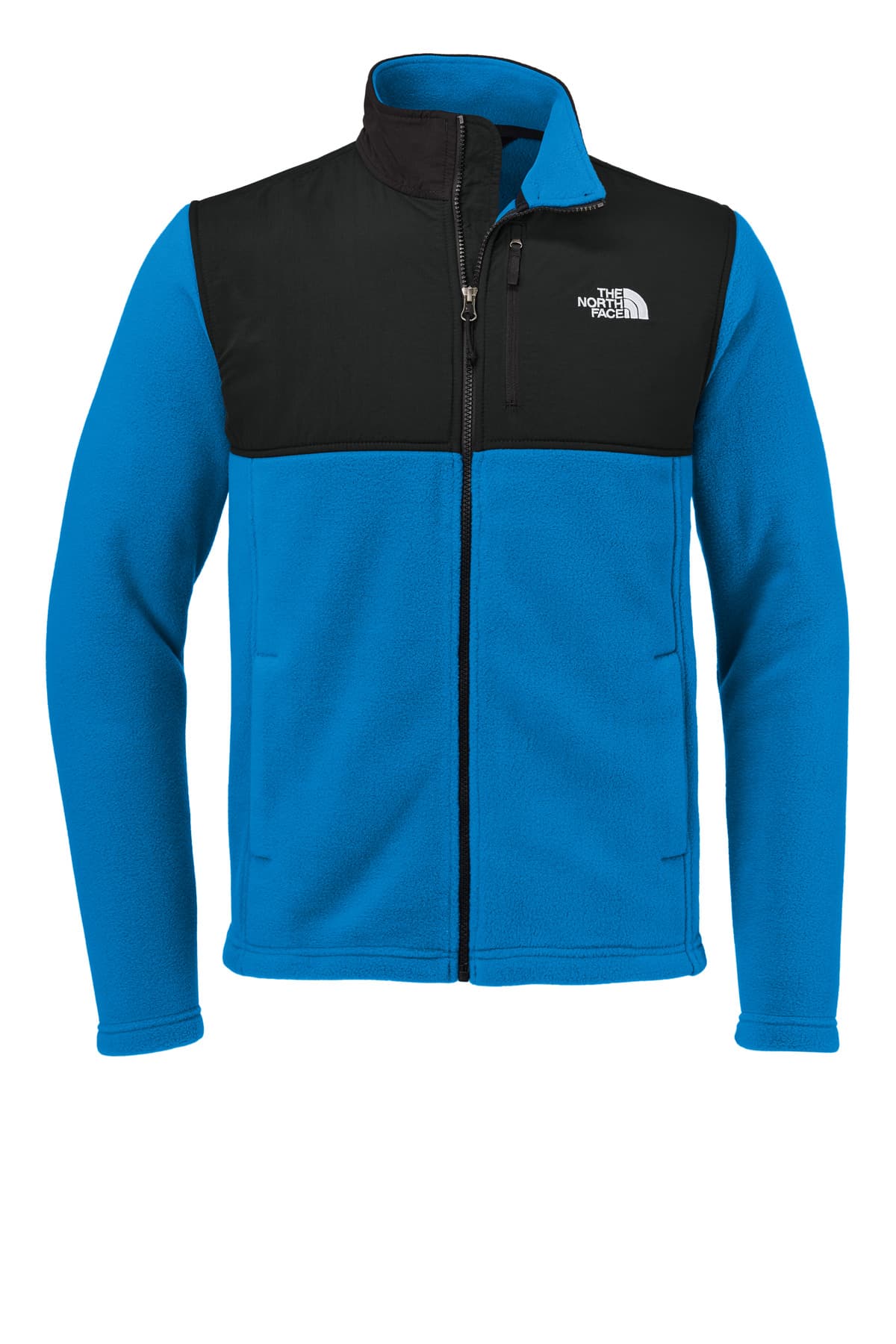 The North Face Highest Peak Full-Zip Fleece Jacket NF0A8BUQ Hero Blue/ TNF Black front