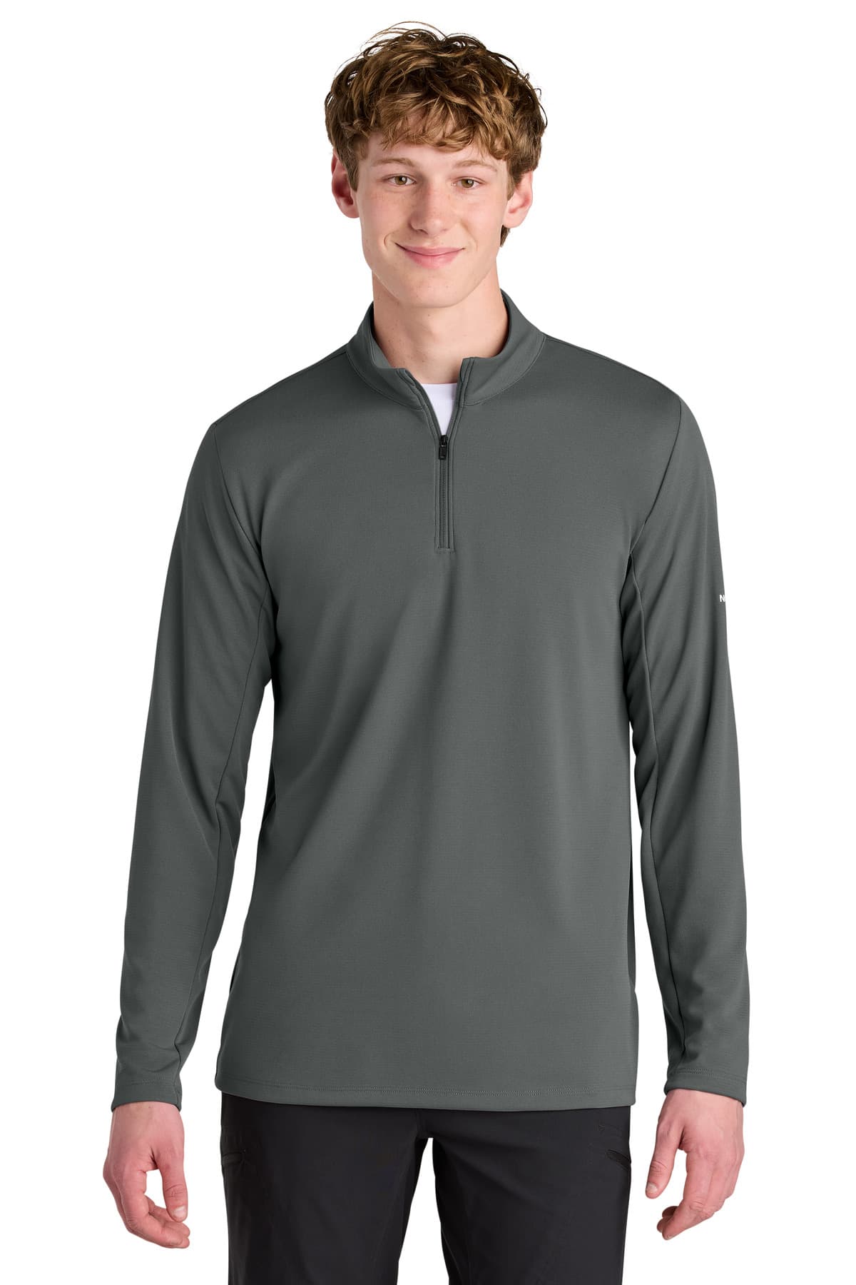 The North Face Ambition 1/4-Zip NF0A8ENR Smoked Pearl Grey front