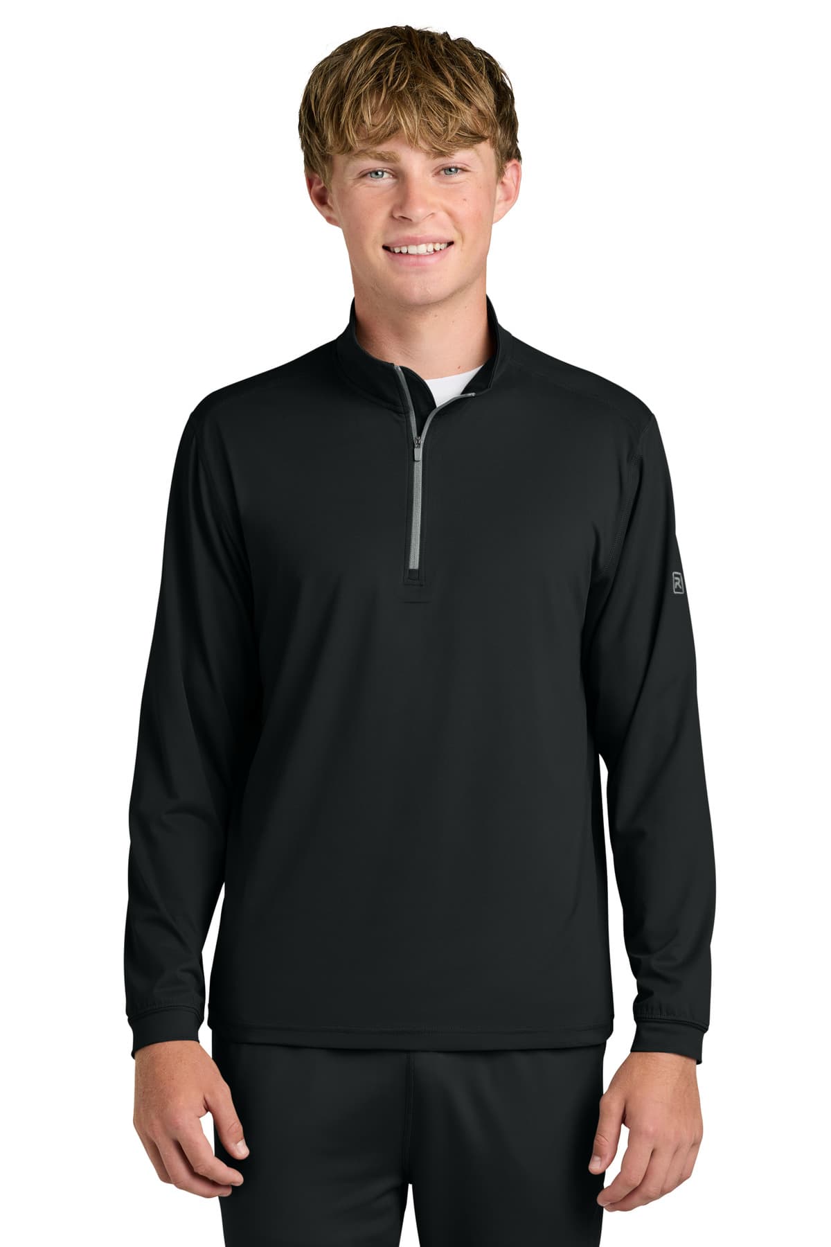 Richardson Vertex 1/4-Zip Pullover RA7500Q Black front