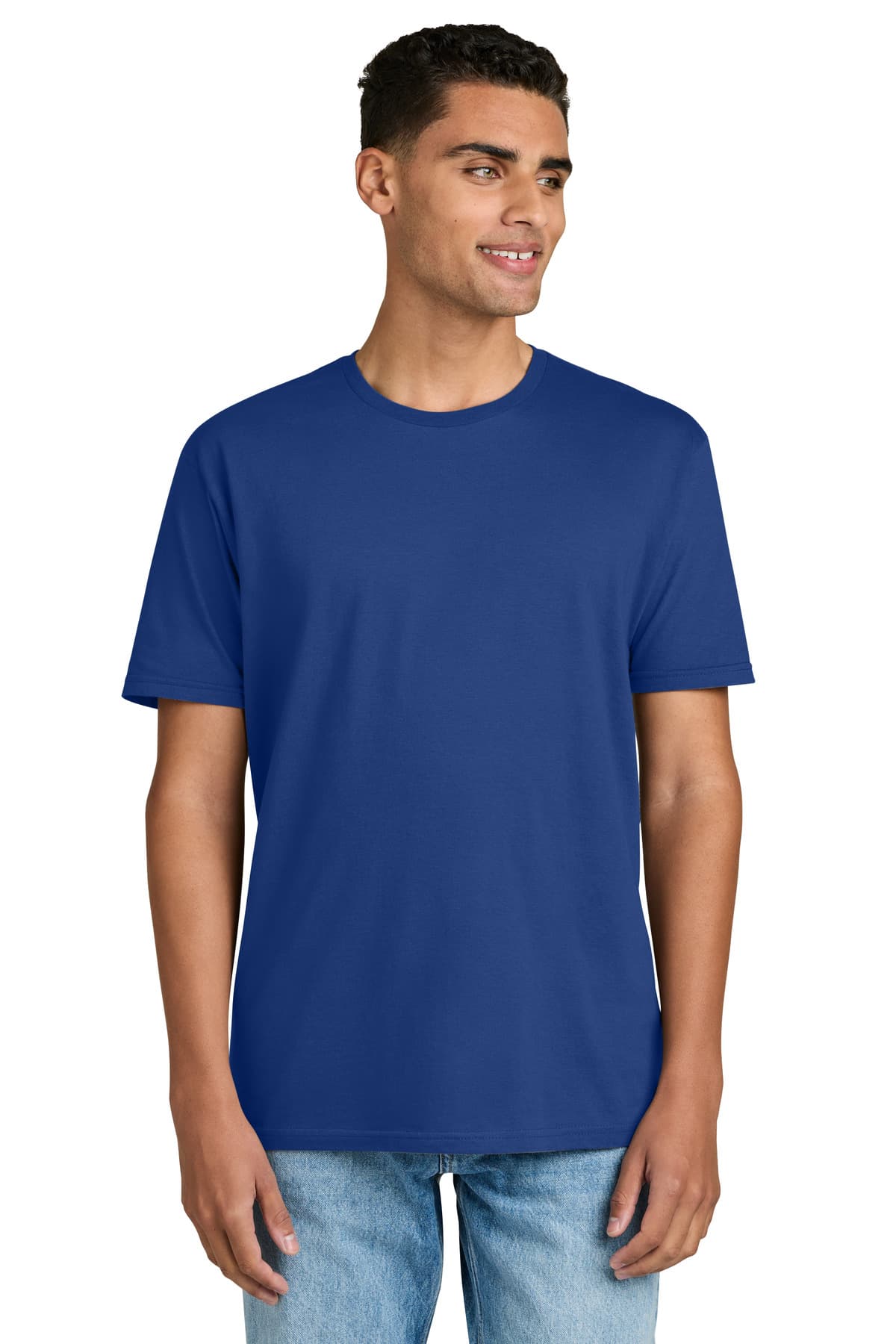 Gildan Softstyle Plasma Print Tee 64PLSMA Fan Deep Royal front