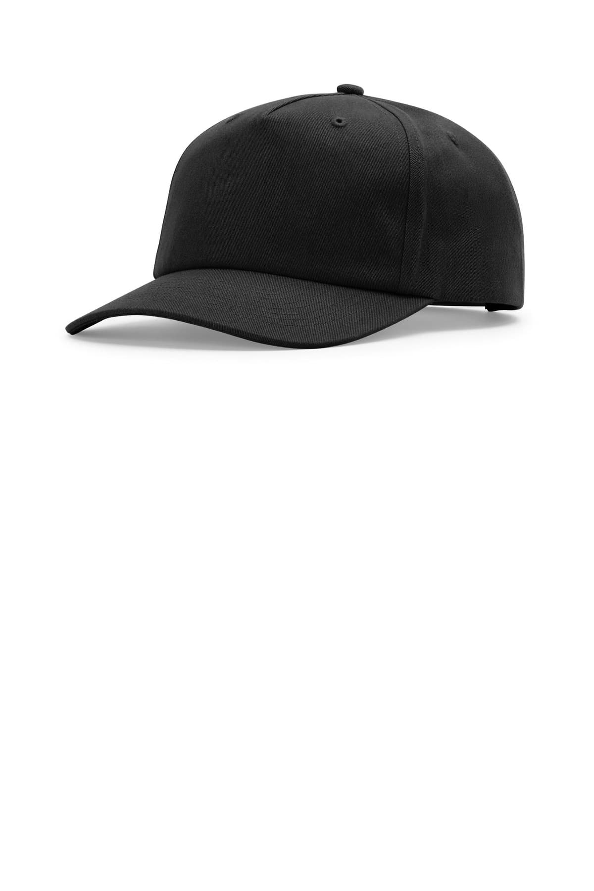 Richardson 5-Panel Relaxed Gramps 356 Black front