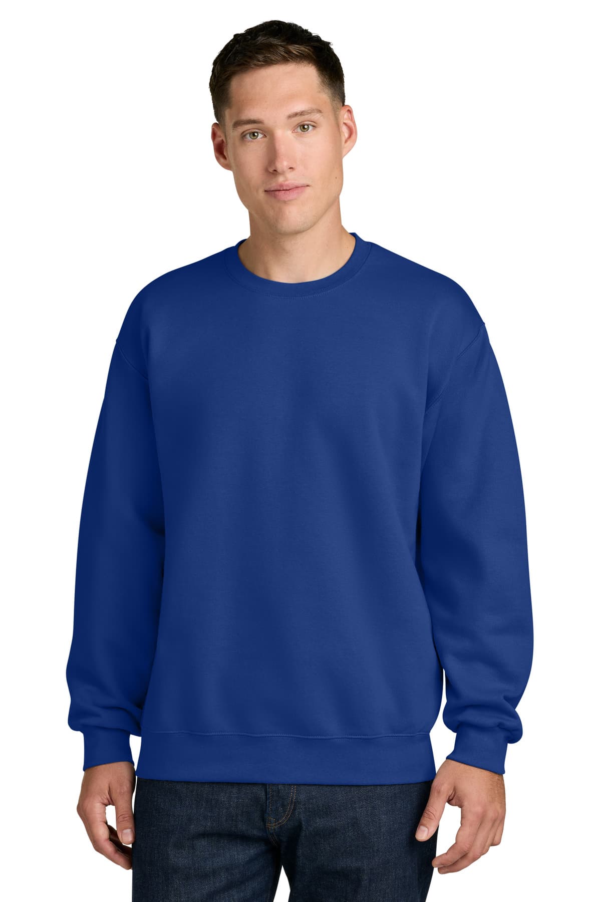 Gildan Hammer Maxweight Crewneck Sweatshirt 19000 Deep Royal front