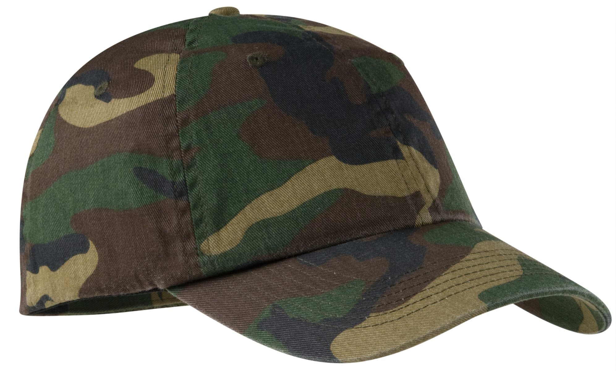 Port Authority Camouflage Cap. C851 Military Camo front