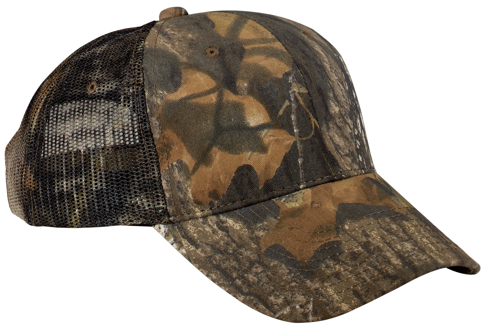 Port Authority Pro Camouflage Series Cap with Mesh Back. C869 Mossy Oak New Break-Up front